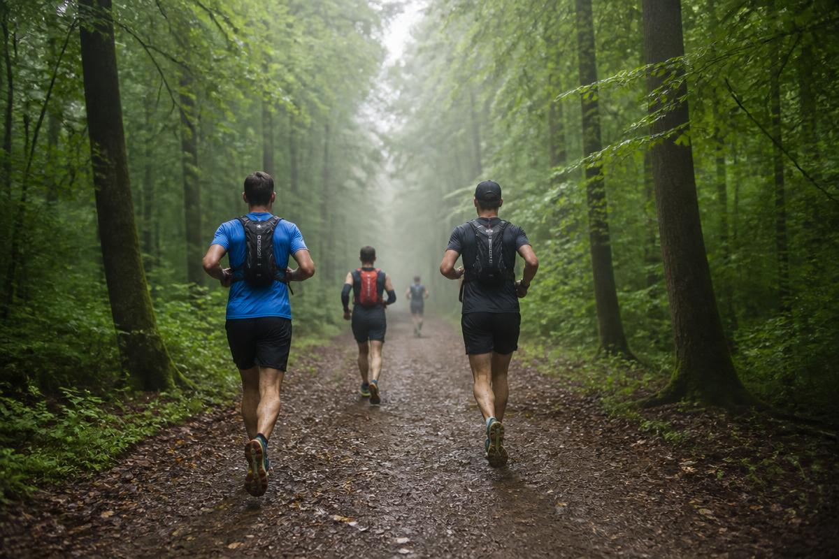 Trois formats en forêt de Marly